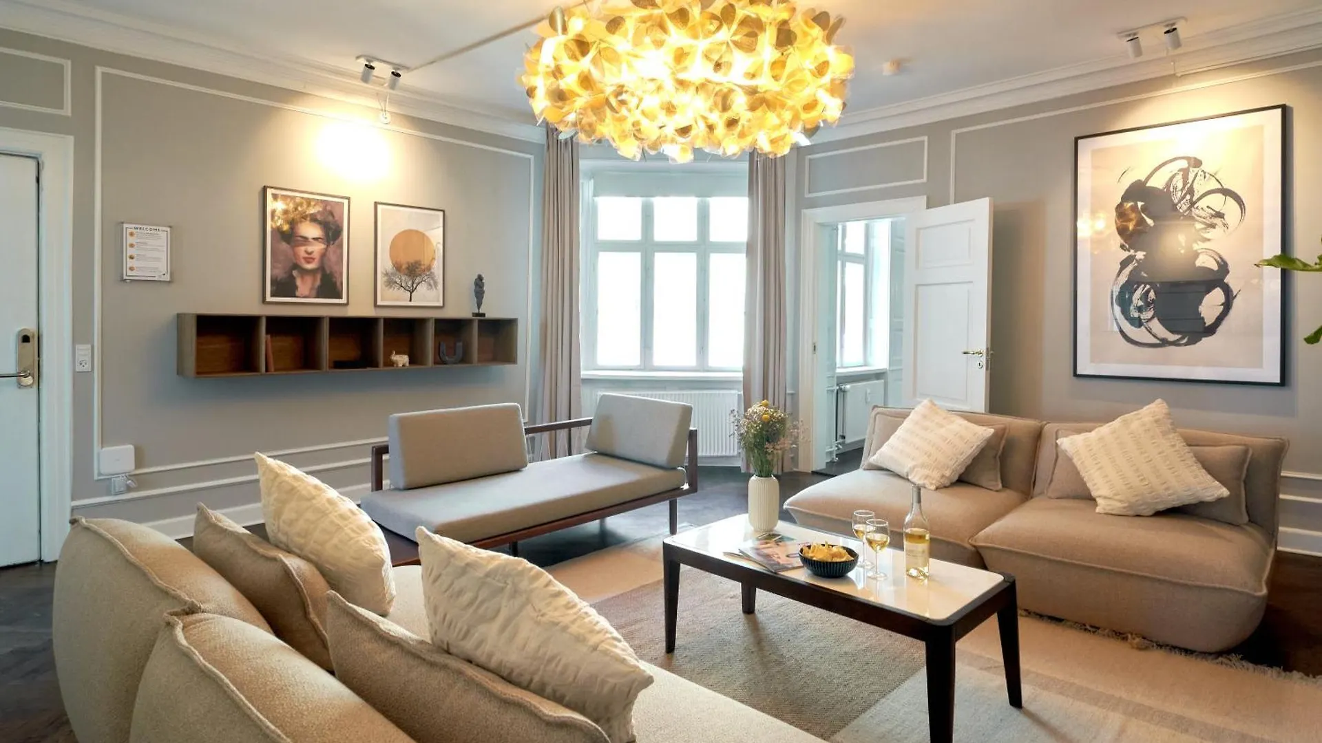 220Sqm Designer Apt - Copenhagen City Center - Private Balcony